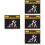 4Pièces Patches Brodées Avertissement Polyvalentes Multicouleurs 6