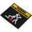 4Pièces Patches Brodées Avertissement Polyvalentes Multicouleurs 1