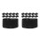 40Stk Schwarze Elastische Trauerarmbänder Polyester Für Beileidsfeiern 6