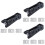 3Pièces Rabots Bois Pour Jardinage Noir Aluminium Robuste 6
