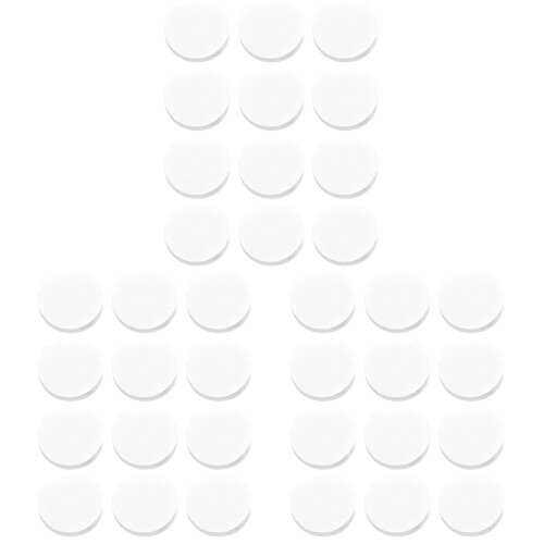 1500Pièces Rondes Films Papier Blanches Pour Café 1