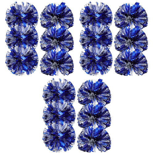 18Pièces Pompoms Glossy Pour Danse, Cheer Animations D'équipe 2