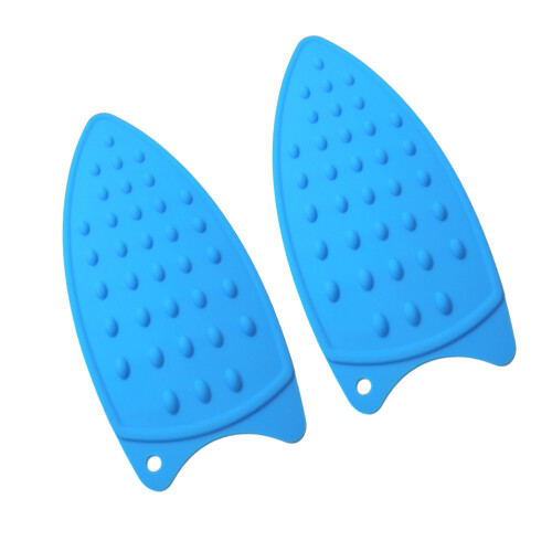 4Pièces Silicone Bleu Repose Fer Résistant Chaleur Usage Maison 1