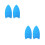 4Pièces Silicone Bleu Repose Fer Résistant Chaleur Usage Maison 9