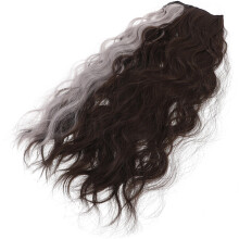 5Pièces Extensions Clip Longs Ondulés Multicolores Décoratives