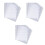 300Pièces Transparent Thermorétractables Pour 3