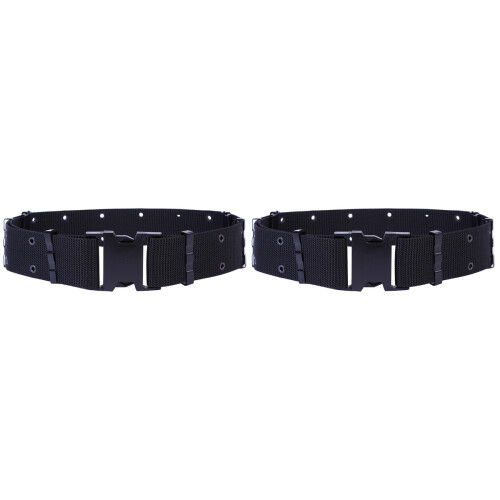 2Pièces Ceinture Tactique Nylon Pour Réglable 1