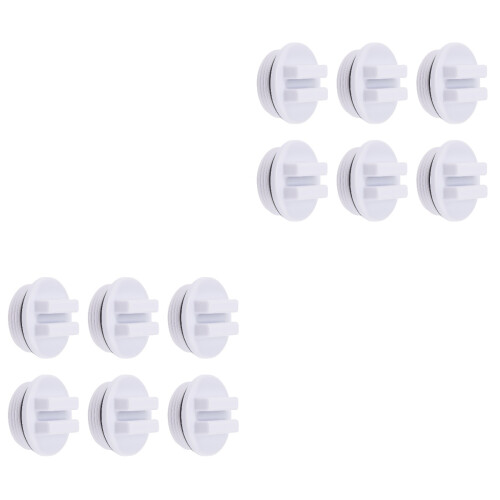 12Pièces Bouchons Filetés Pour Filtre Spa Durable 2