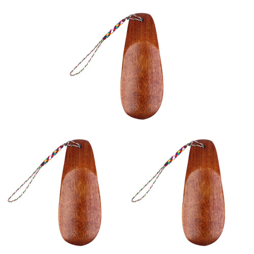 3Pièces - En Bois Portable Mini Accessoires Chaussures 1
