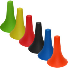18Pièces Obstacles Football Couleurs Assorties Pour