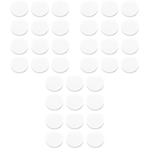 1500Pièces Rondes Films Papier Blanches Pour Café 2