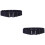 2Pièces Ceinture Tactique Nylon Pour Réglable 6