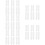 30Paires Blanches Sublimation Imprimables Coton Doux 11