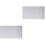 2Pièces Écran De Projection Murale Pliable En Polyester 3