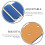2Pièces Ceintures Baseball Ajustables Cuir Synthétique 5