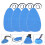 8Pièces Outils Nettoyage Saxophone Microdaim Bleu Usage Professionnel 10