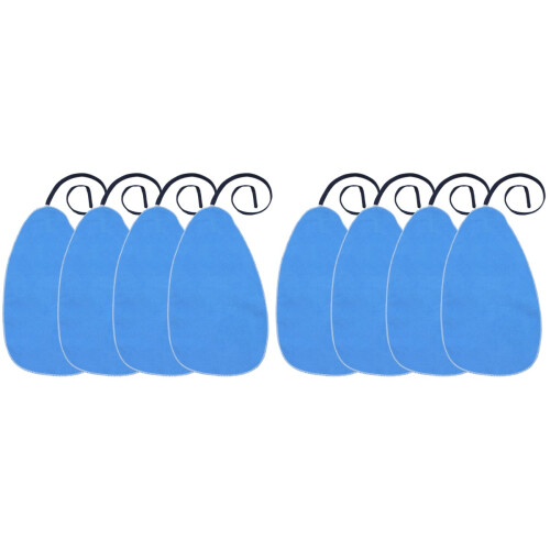 8Pièces Outils Nettoyage Saxophone Microdaim Bleu Usage Professionnel 2