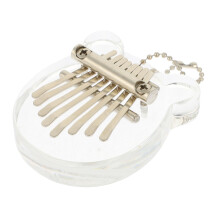 SHOWERORO 8 Key Crystal Kalimba Thumb Piano for Beginners, Crisp Pleasant Tone Easy Thumb Plucking