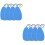 8Pièces Outils Nettoyage Saxophone Microdaim Bleu Usage Professionnel 7