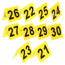 20Pièces Indicateurs Numérotés En Pour Fête Thématique