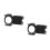 2Pièces Dead Fly Riser Noir Pour Aluminium Confort 5