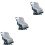 3Pièces Filet Bébé Poussette Protection Complète Confortable 4