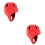 2Pièces Casques Protecteurs Avec Design Ventilé Flexible 6