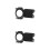 2Pièces Dead Fly Riser Noir Pour Aluminium Confort 8