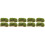 10Pièces Pelouse Verte Plastique Décor Décoratif Stable 9