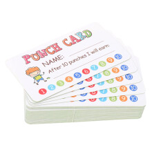 750Pièces Cartes Incitatives Enfants Robuste Modèles Colorés