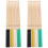 8Paires Baguettes Percussion En Bois Et Durable 3