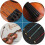 8Pièces Kit Cordes Violon Résistantes Acier Silicone Sensation Lisse 6