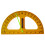 3Pièces Outils De Mesure Angle Semi- Orange Pour Professeurs 1