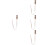 24Pièces Accessoires Tinsel Argenté Clips Extensions Scène 8