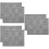 6Pièces Plateau Perles Gris Outil Mesure 6