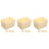 12Pièces À Fromage Tofu Beige Usage Maison 6