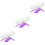 3Pièces Roue Silencieuse Pour Hamster Souris Violet En 7