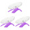 3Pièces Roue Silencieuse Pour Hamster Souris Violet En 4