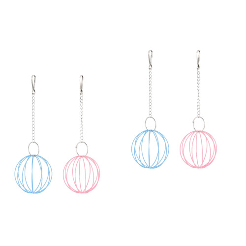 4Pièces Mangeoires À En Pour Cage Assorties 2