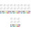 120 Sets Dye Sublimation Keychain Pendant Multifunction White 3