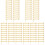 100Pièces Supports Boucles D'oreilles Rectangulaires Dorés Usage DIY 2