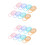16Pièces Boîtes Rangement Portable Assorties Bébé 4