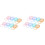 16Pièces Boîtes Rangement Portable Assorties Bébé 2