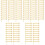 100Pièces Supports Boucles D'oreilles Rectangulaires Dorés Usage DIY 3