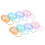 16Pièces Boîtes Rangement Portable Assorties Bébé 10
