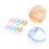 16Pièces Boîtes Rangement Portable Assorties Bébé 7