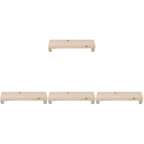 4Pièces Support Main Bois Naturel Pour Dessin, 2