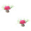 2Pièces Ornements Aquarium Roses Pour Douce/sale 5