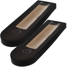 8Pièces Coques Noir Silicone Flexible Protection Scooter