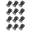 40Pièces Boucles Plastique Flexibles Pour Ceintures Jouets 4